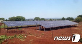 한국전력, 모잠비크에구축된 50kw 태양광발전