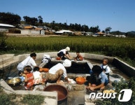 1974년 새마을 공동 우물터
