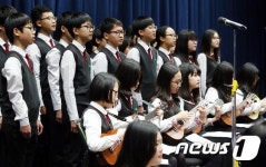 호계중학교  축하퍼포먼스 선보여요