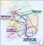 경북도, 김천~거제 남부내륙철도 건설 본격 추진