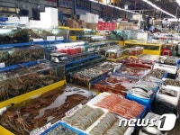 수원농수산물도매시장, 수산물 안전성 검사 적합