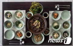 궁중 너비아니 반상으로 특별한 연말연시 즐기세요