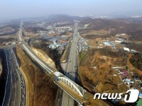 서해안고속도로 안산~일직 구간 10차로 개통