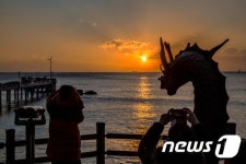 울산 북구 당사해안, 동축산 염포정서 해맞이 행사