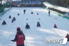 ‘거창 수승대 눈썰매장’ 30일 개장…내년 2월까지 운영