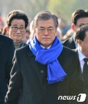 봉하로 간 문재인 더불어민주당 대표