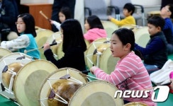 서초구, 겨울방학 어린이 장구교실