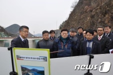 이상무 농어촌公 사장, 전북 대아수계 가뭄대책 점검