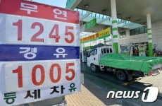 수도권 휘발유 1200원대 주유소 늘어나