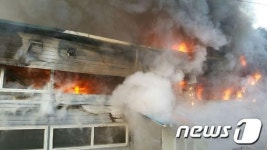 전북 정읍 애견농장 불…100마리 소실