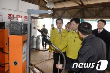 우태희 산업통상자원부 2차관, 남서울가스 충전소 안전점검 현장방문