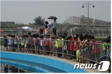 청주공공하수처리장 현장체험장으로 인기