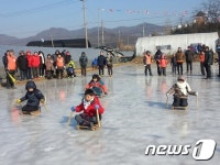용인, 휴경지 썰매장 주민 놀이터로 각광