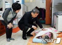 이용우 부여군수 설맞이 사회복지시설 위문