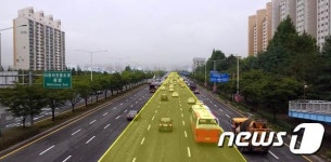 마의 도로 광주 무진대로서 또 무단횡단 사망사고