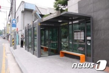 전주시, 버스정류장 44곳에 탄소발열의자 설치