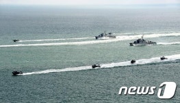 北 도발 대비 서북도서 해상사격훈련