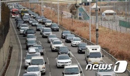 동부간선도로 극심한 정체 내부순환로 통제 때문에