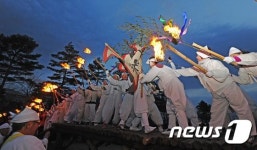 건강하게 해주세요...강릉망월제 다리밟기