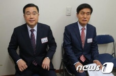 면접심사 받는 김정훈 정책위의장