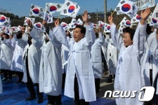 정산백곡3·1만세운동, 애국지사 합동위령제