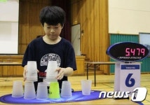 청송 현동중 최현종, 스포츠스태킹 국가대표 발탁