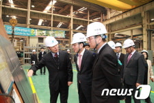 박철구 부산세관장 자동차부품제조업체 현장 방문