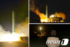 김정은, 탄도미사일 발사훈련 참관