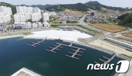 여수 웅천요트마리나 본격 운영…150선석 계류장 운영