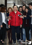 최고위원 간담회 참석하는 이인재