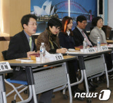 우신고등학교 간담회 참석한 조희연 교육감