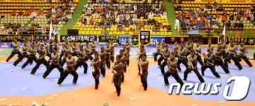 화려한 태권무