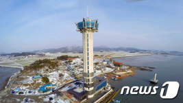 서해바다를 한 눈에…전남 최고 111m 영광 칠산타워 개장