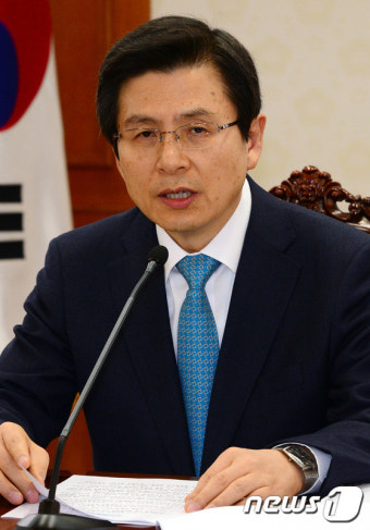 모두발언하는 황교안 총리