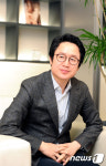 뉴스1과 인터뷰하는 김주남 대표이사