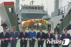 목포항~장산~신의 동리항 남신안농협 1호 취항