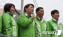 안철수 대표, 울산 찾아 지원유세