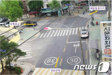 종로구, 사고위험 교차로에 교통섬 공사