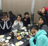 언니들의 슬램덩크 김숙, 첫회식 인증샷 공개 맥주 원샷?