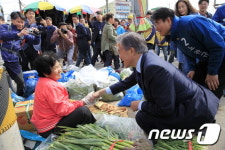 순천 아랫장 방문 문재인 장사는 잘 되나요