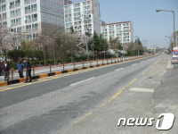 정읍署, 농소 주공~수성광장 중앙분리대 설치