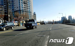 울산시, 강북로 포장 보수공사 시행