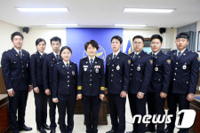 홍천경찰서, 새내기 순경 인사발령 신고식