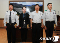한상균 춘천경찰서장, 업무유공경찰관 표창 수여식