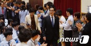 이준식 부총리, 강경고등학교 방문