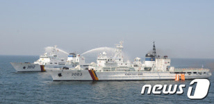 제주해경, 항공기 해상 불시착 인명 구조 훈련