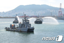 해군작전사령부(부산훈련대육상2반) | 해군작전사령부, 부산기지서 해양오염 방제훈련 실시
