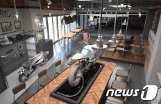 롯데百, 남성고객 위한 BMW 모토라드 카페 오픈