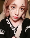 백아연, 갑자기 생긴 쌍꺼풀 신기방기