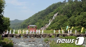 볼거리·체험 가득한 생거 진천 농다리 축제 성황